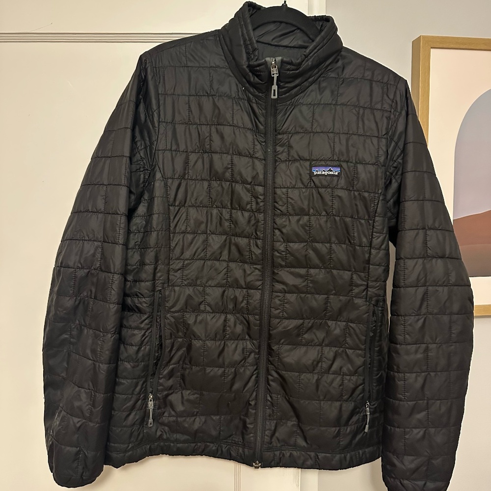 Patagonia Women’s Nano Puff Jacket Black Size L